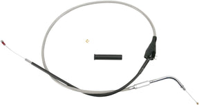Drag Specialties Cruise Cable Stainless Steel 38" Cables Idle Drag Specialties