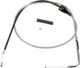 Drag Specialties Cruise Cable Stainless Steel 46" Cables Idle Drag Specialties