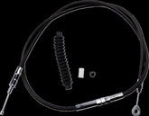 Drag Specialties Clutch Cable High Efficiency Black Vinyl 52 3/4" Clutch Lines Drag Specialties