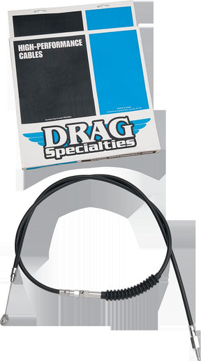 Drag Specialties Clutch Cable High Efficiency Black Vinyl 61 1/4" Clutch Lines Drag Specialties