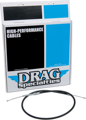 Drag Specialties Clutch Cable High Efficiency Black Vinyl 47 1/16" Clutch Lines Drag Specialties