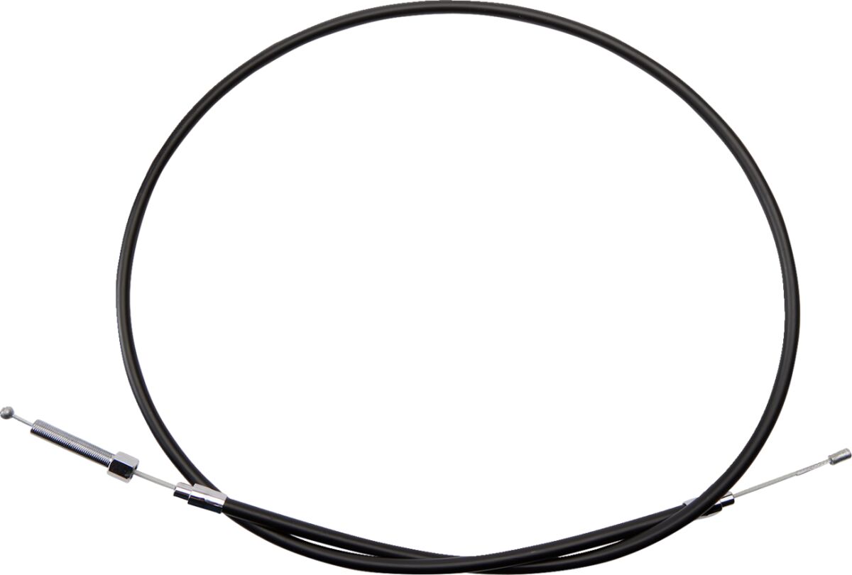 Drag Specialties Clutch Cable High Efficiency Black Vinyl 53 5/16" Clutch Lines Drag Specialties