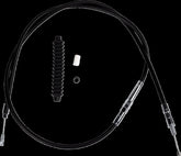 Drag Specialties Clutch Cable High Efficiency Black Vinyl 60 5/8" Clutch Lines Drag Specialties