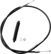 Drag Specialties Clutch Cable High Efficiency Black Vinyl 57 1/4" Clutch Lines Drag Specialties