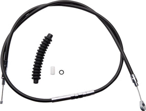 Drag Specialties Clutch Cable High Efficiency Black Vinyl 57 1/4" Clutch Lines Drag Specialties