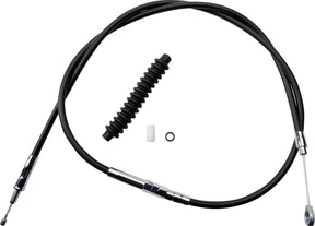 Drag Specialties Clutch Cable High Efficiency Black Vinyl 58 11/16" Clutch Lines Drag Specialties