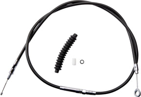 Drag Specialties Clutch Cable High Efficiency Black Vinyl 64 11/16" Clutch Lines Drag Specialties