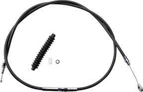 Drag Specialties Clutch Cable High Efficiency Black Vinyl 64 11/16" Clutch Lines Drag Specialties
