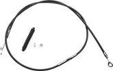 Drag Specialties Clutch Cable High Efficiency Black Vinyl 78 11/16" Clutch Lines Drag Specialties