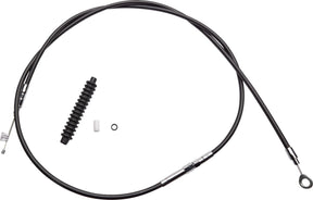Drag Specialties Clutch Cable High Efficiency Black Vinyl 78 11/16" Clutch Lines Drag Specialties