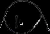 Drag Specialties Clutch Cable High Efficiency Black Vinyl 70 11/16" Clutch Lines Drag Specialties