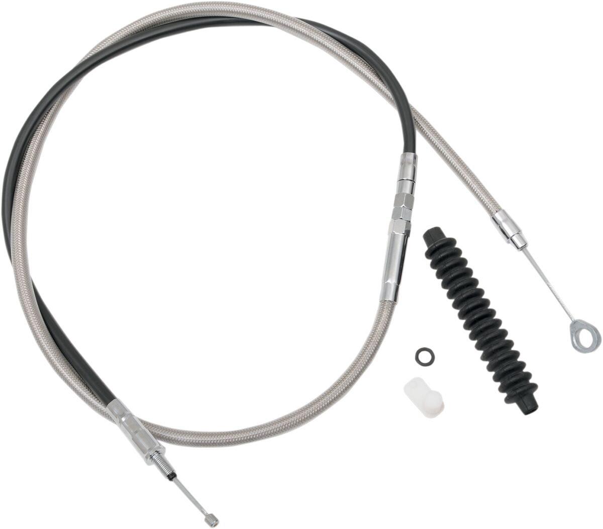 Drag Specialties Clutch Cable High Efficiency Stainless Steel 61 1/4" Clutch Lines Drag Specialties