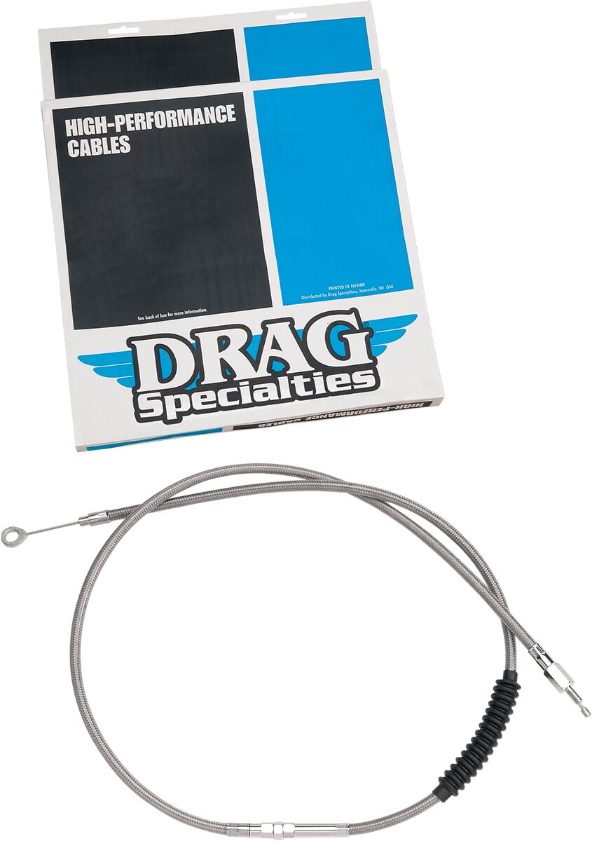 Drag Specialties Clutch Cable High Efficiency Stainless Steel 53 1/16" Clutch Lines Drag Specialties