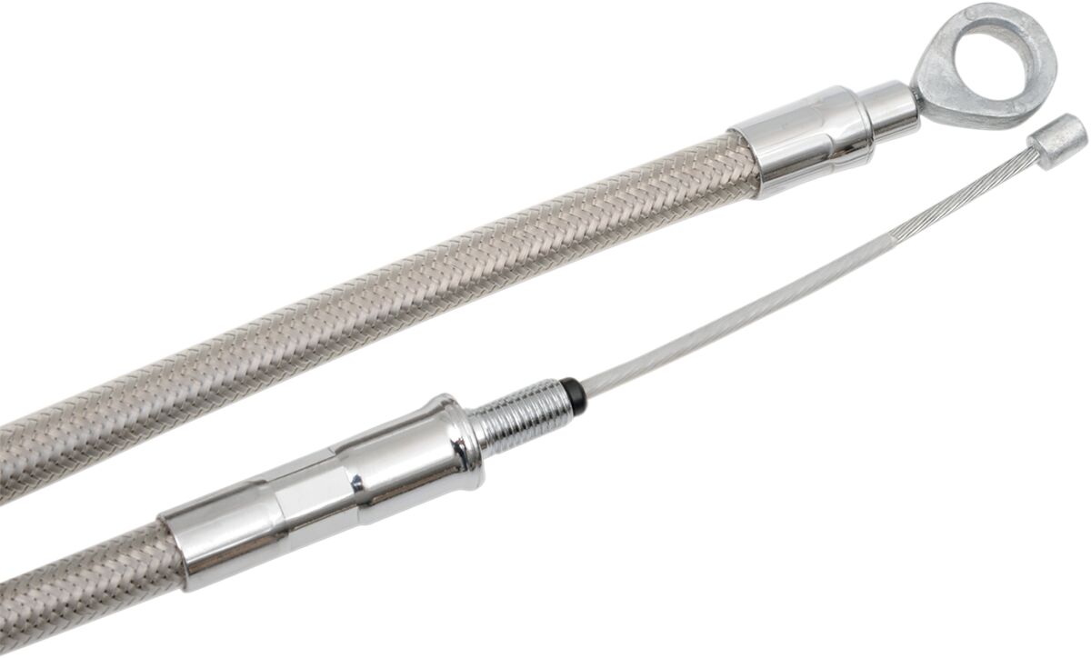 Drag Specialties Clutch Cable High Efficiency Stainless Steel 64 11/16" Clutch Lines Drag Specialties