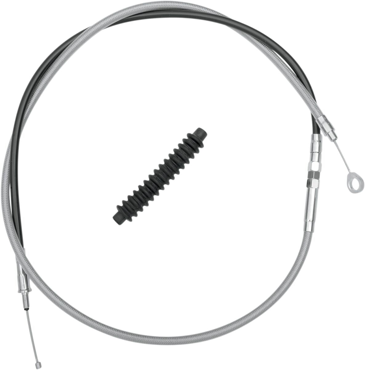 Drag Specialties Clutch Cable High Efficiency Stainless Steel 67" Clutch Lines Drag Specialties
