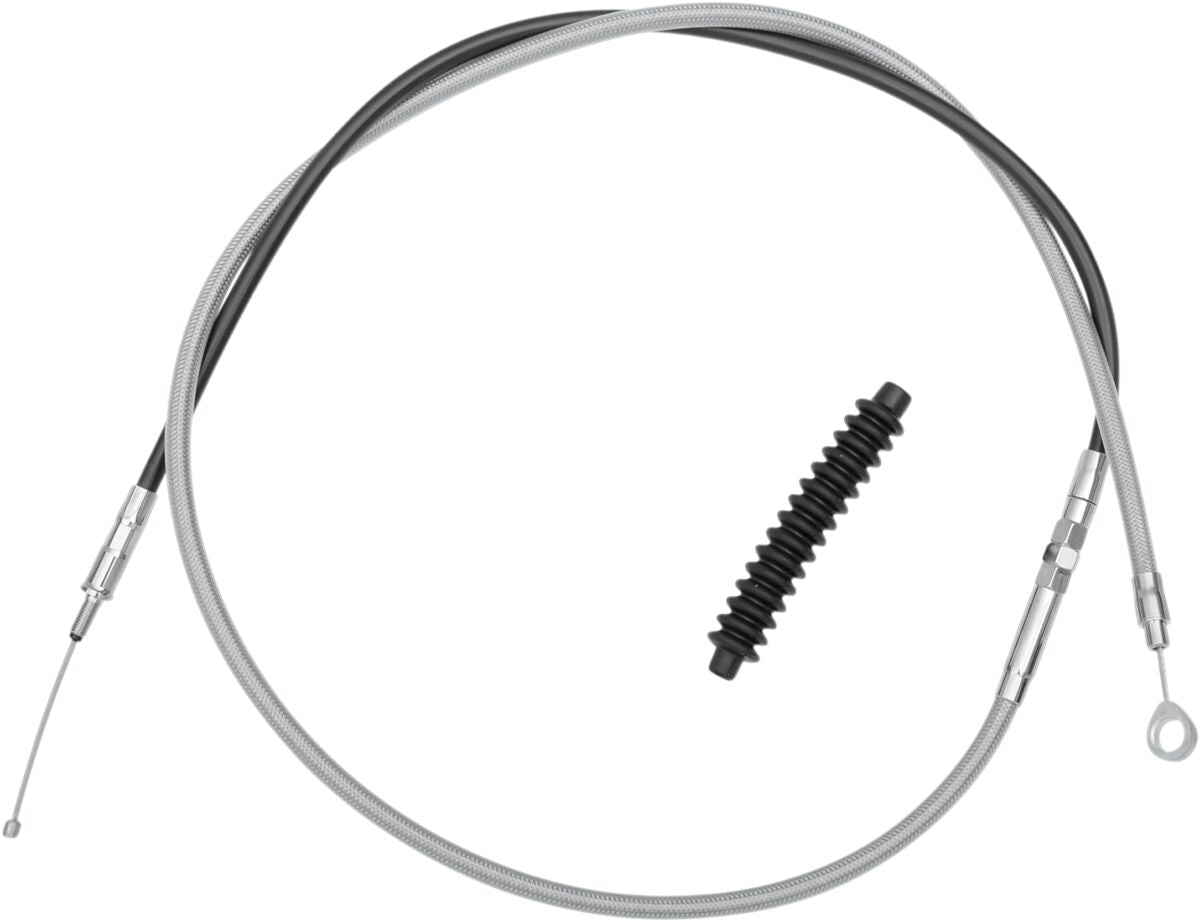 Drag Specialties Clutch Cable High Efficiency Stainless Steel 70 15/16" Clutch Lines Drag Specialties