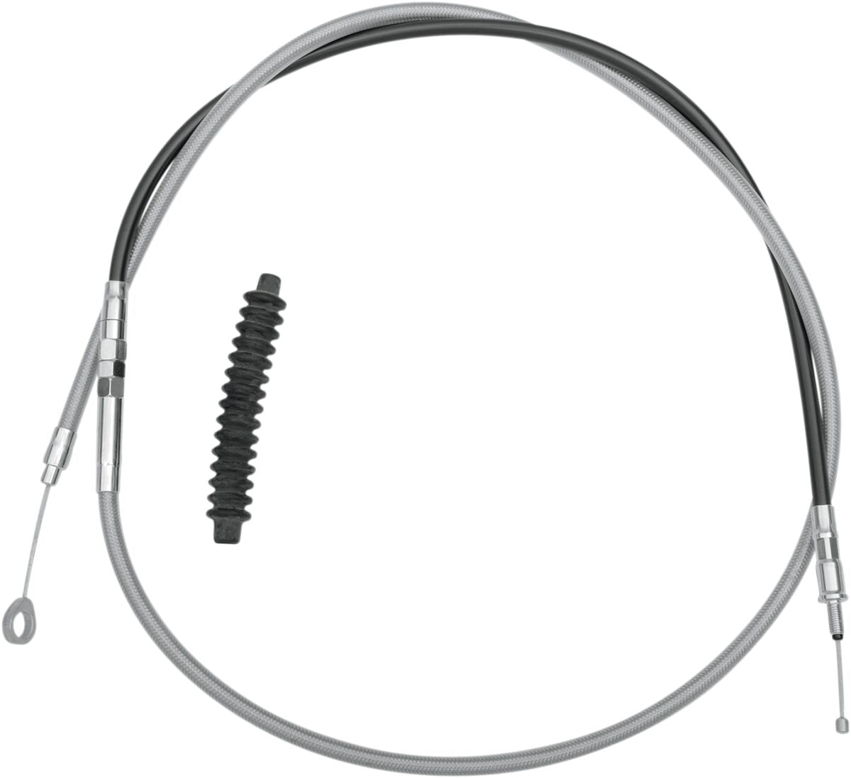 Drag Specialties Clutch Cable High Efficiency Stainless Steel 72 15/16" Clutch Lines Drag Specialties