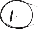 Drag Specialties Clutch Cable High Efficiency Black Vinyl 80" Clutch Lines Drag Specialties