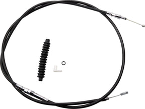 Drag Specialties Clutch Cable High Efficiency Black Vinyl 80" Clutch Lines Drag Specialties
