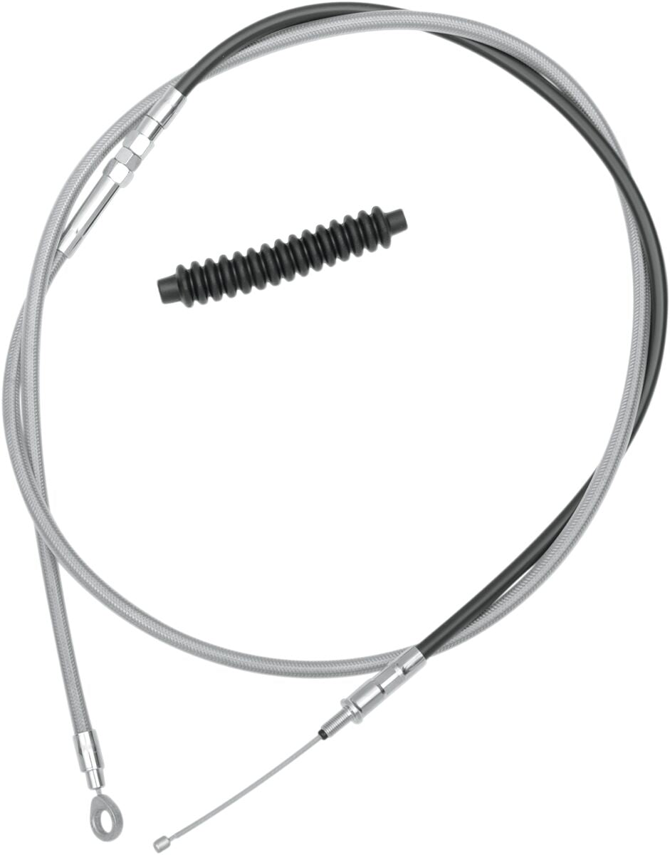 Drag Specialties Clutch Cable High Efficiency Stainless Steel 80" Clutch Lines Drag Specialties