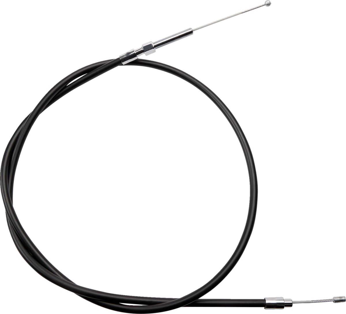 Drag Specialties Clutch Cable High Efficiency Black Vinyl 50" Clutch Lines Drag Specialties