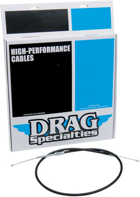 Drag Specialties Clutch Cable High Efficiency Black Vinyl 55" Clutch Lines Drag Specialties
