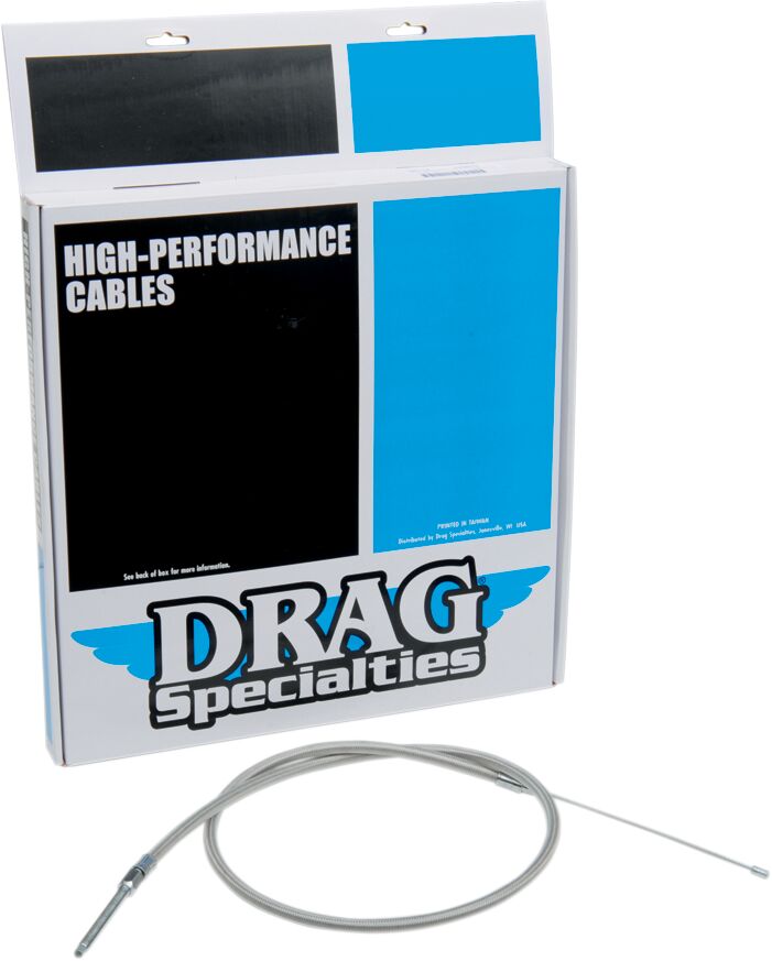 Drag Specialties Clutch Cable High Efficiency Stainless Steel 55" Clutch Lines Drag Specialties