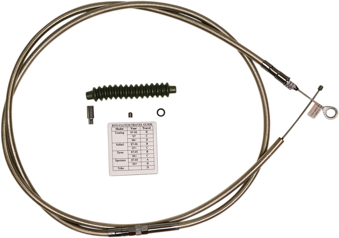 Magnum Shielding Cable Clt Byo 96 17 Stnls CABLES-CLUTCH Magnum Shielding