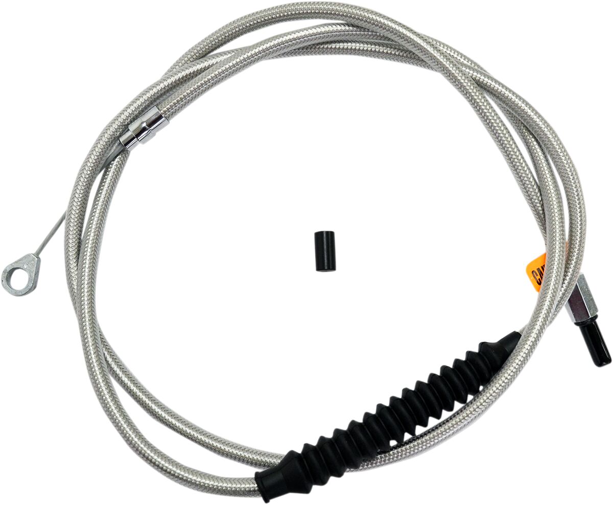 La Choppers Clutch Cable Stainless For 12 14" Ape Bars Hd Clutch Lines La Choppers