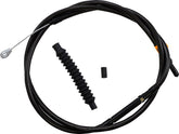 La Choppers Clutch Cable Midnight Stainless For 15" 17" Ape Hangers Clutch Lines La Choppers