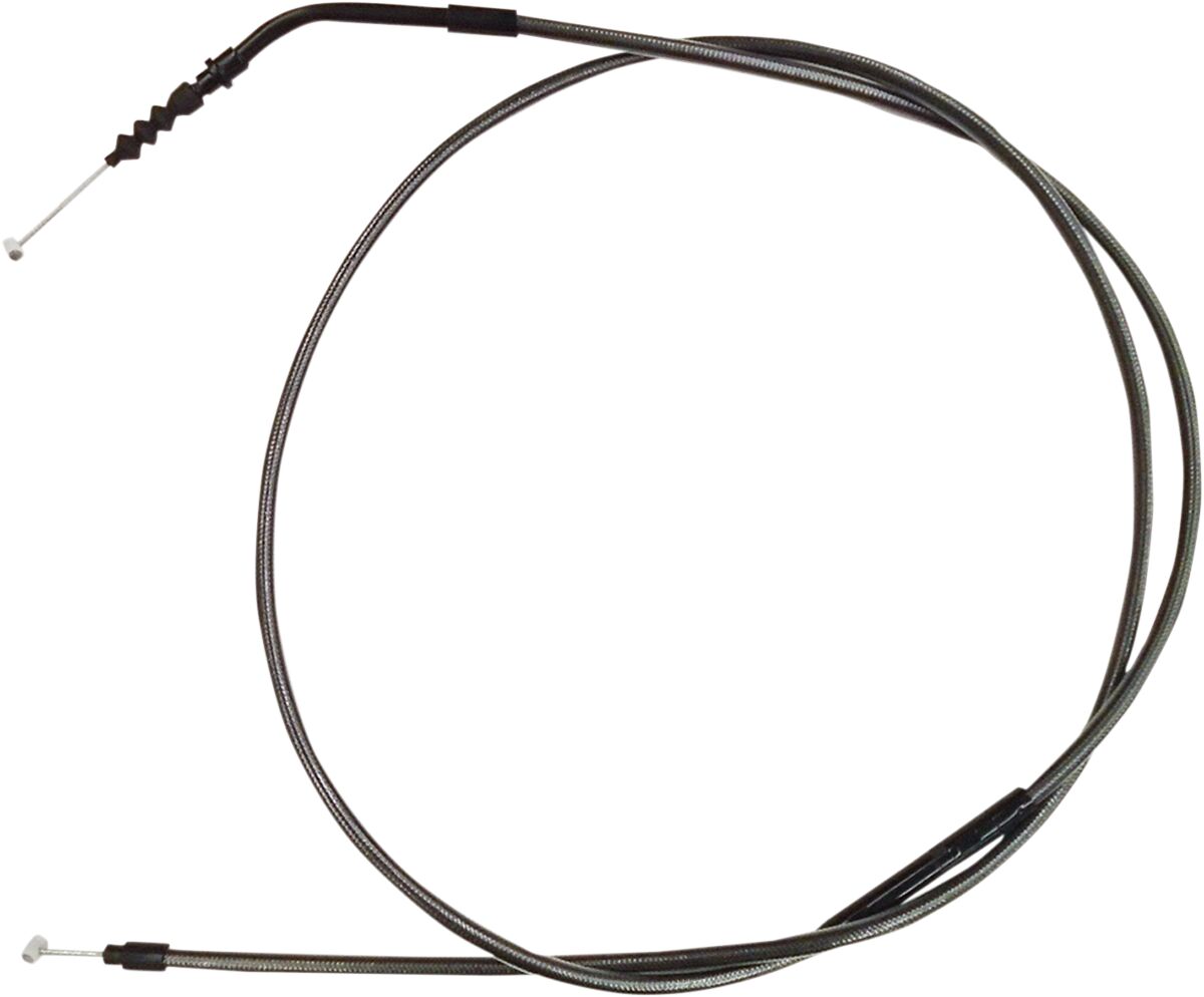 Magnum Shielding Clutch Cable Stock Length Replacement Black Pearl Chrome Black/Clear Clutch Lines Magnum Shielding