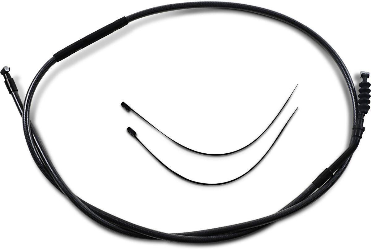Magnum Shielding Clutch Cable Alt Length Replacement Black Pearl Chrome Black/Clear Clutch Lines Magnum Shielding