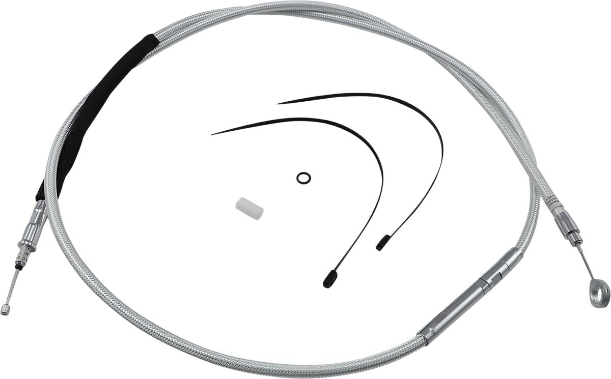Magnum Shielding Clutch Cable Alt Length Two Piece Sterling Chromite® Ii Chrome Nature/Clear Clutch Lines Magnum Shielding