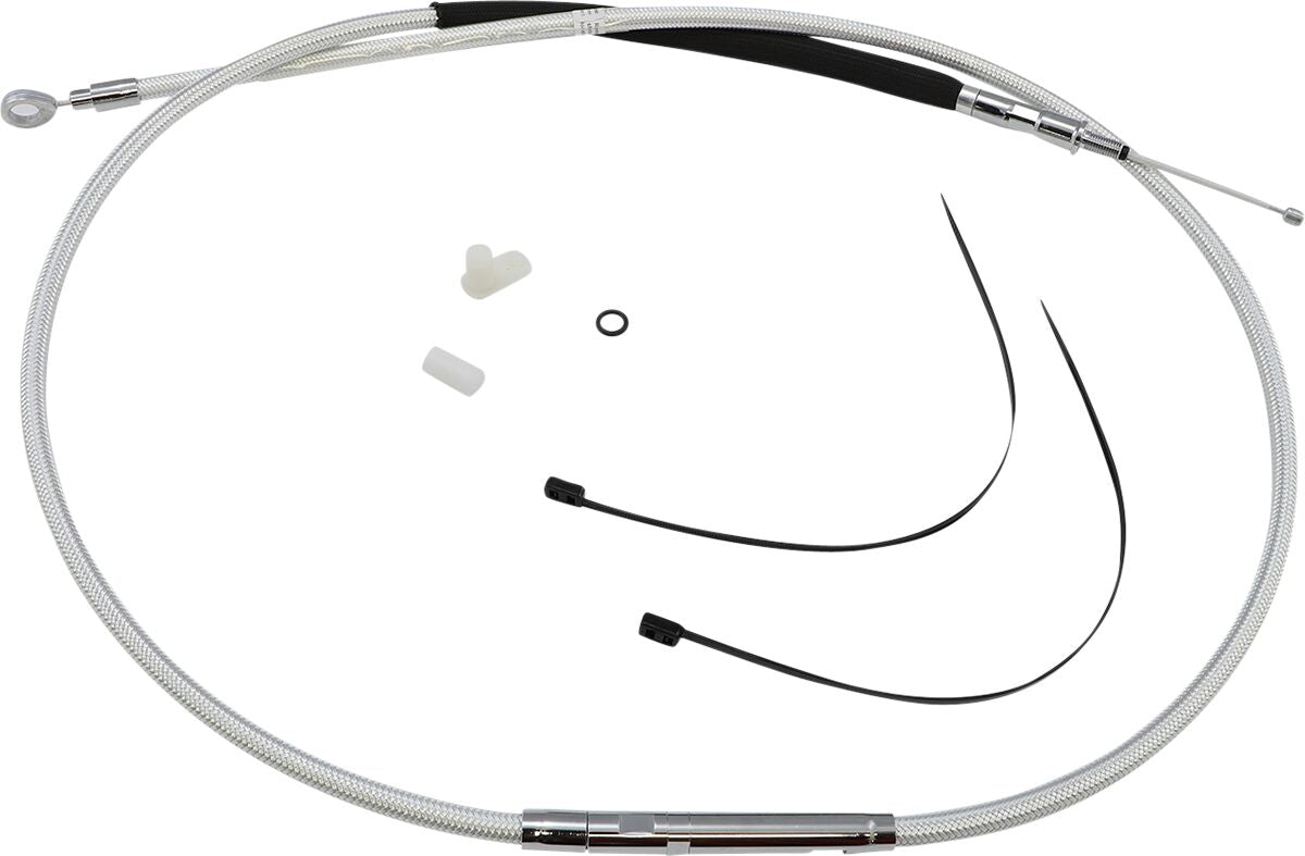 Magnum Shielding Clutch Cable Alt Length Two Piece Sterling Chromite® Ii Chrome Nature/Clear Clutch Lines Magnum Shielding