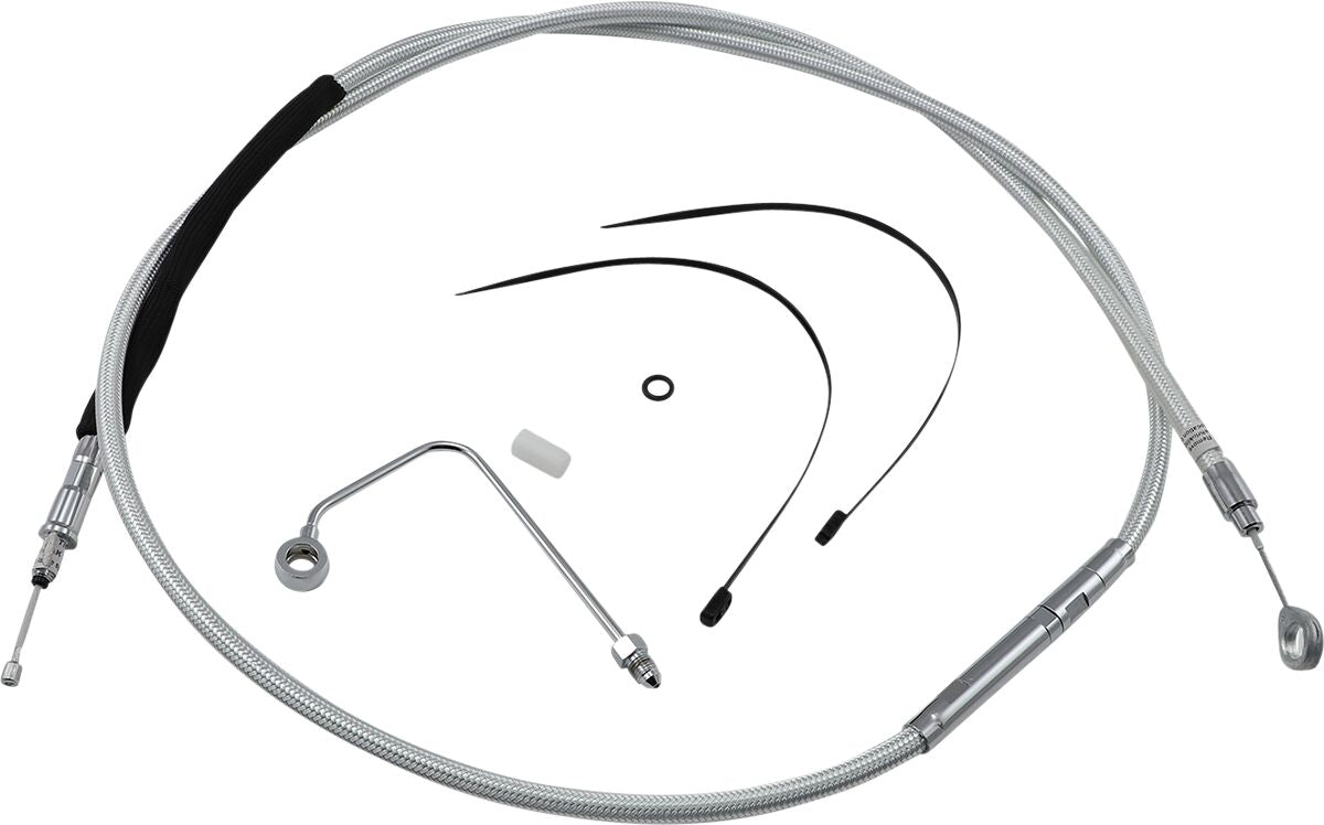 Magnum Shielding Clutch Cable Alt Length Two Piece Sterling Chromite® Ii Chrome Nature/Clear Clutch Lines Magnum Shielding