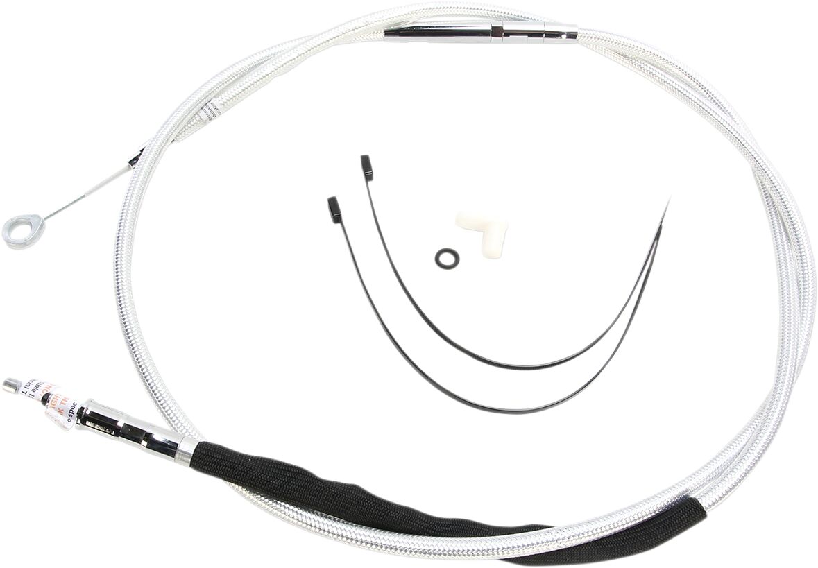 Magnum Shielding Clutch Cable Two Piece Sterling Chromite® Ii Chrome Nature/Clear Clutch Lines Magnum Shielding
