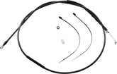 Magnum Shielding Clutch Cable Two Piece Black Pearl Chrome Black/Clear Clutch Lines Magnum Shielding