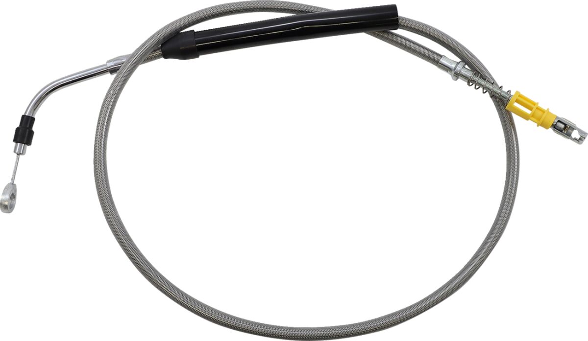 La Choppers Clutch Cable 12" 14" Ape Hanger Handlebars Stainless Steel Clutch Lines La Choppers