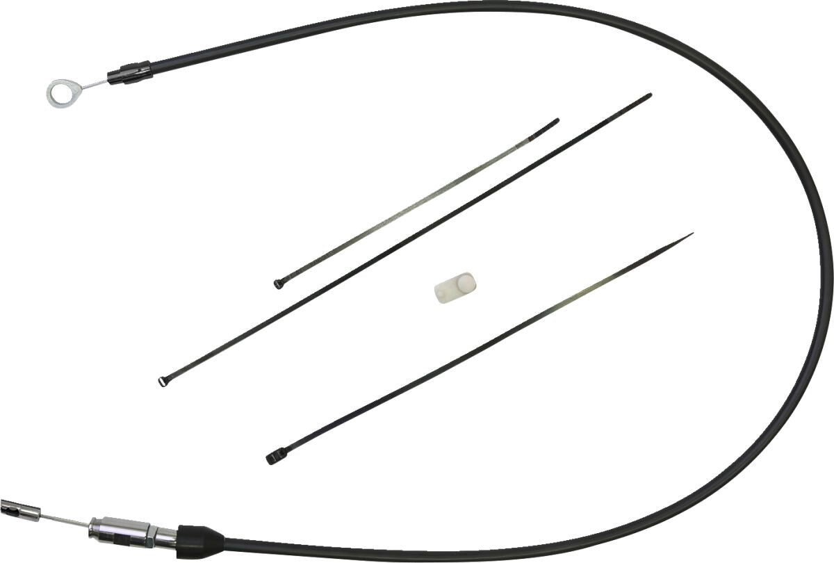 Drag Specialties Cable Cltch Upper Bl/Bl46 Clutch Lines Drag Specialties