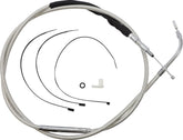 Magnum Shielding Clutch Cable Polished Clutch Lines Magnum Shielding