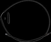 Barnett Clutch Cable +8" Clutch Lines Barnett