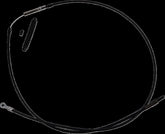 Barnett Clutch Cable +10" Clutch Lines Barnett