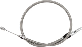 Drag Specialties Clutch Cable Upper Stainless Steel Clutch Lines Drag Specialties