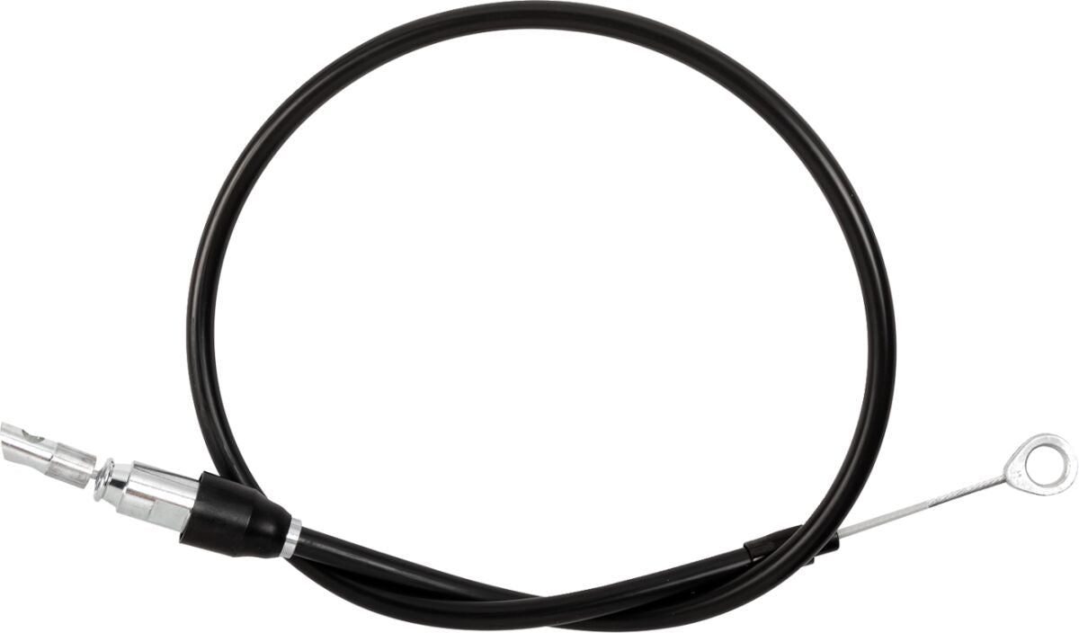 Drag Specialties Clutch Cable Upper Black/Black Clutch Lines Drag Specialties