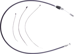Drag Specialties Cable Clutch Quick Connect Blk/Chr Clutch Lines Drag Specialties