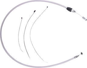 Drag Specialties Cable Clutch Quick Connect Stainless Clutch Lines Drag Specialties