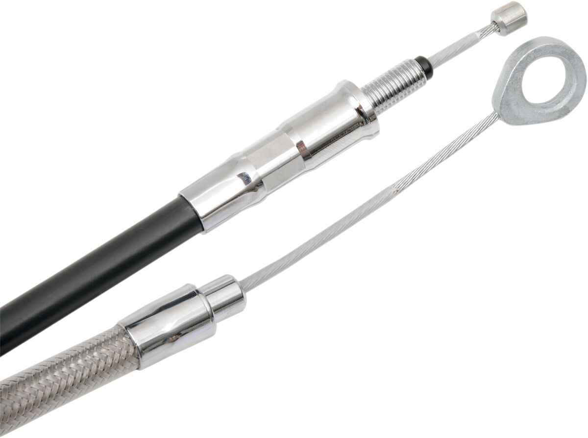 Drag Specialties Cable Clutch Full Length Stainless Clutch Lines Drag Specialties