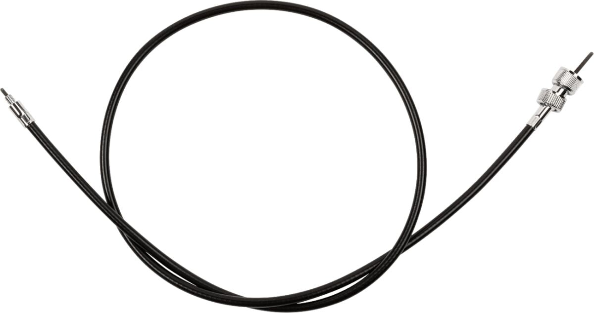 Drag Specialties Speedo Cable Black Vinyl 46.5" Speedometer Cables Drag Specialties