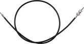 Drag Specialties Speedo Cable Black Vinyl 46.5" Speedometer Cables Drag Specialties