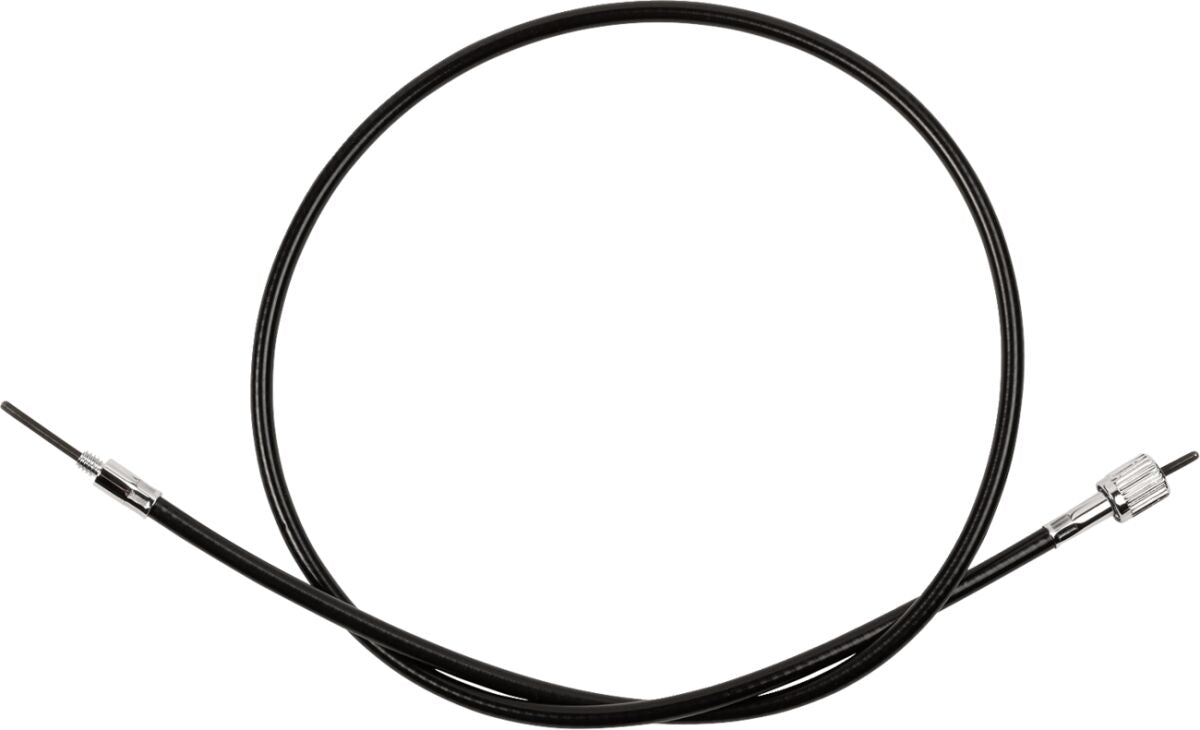 Drag Specialties Speedo Cable Black Vinyl 40" Speedometer Cables Drag Specialties